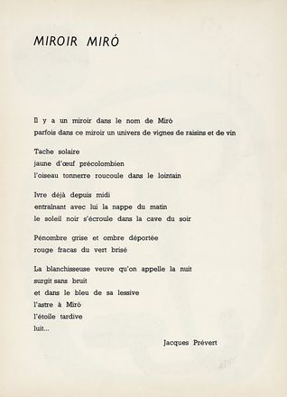 Derriere Le Miroir. Periodici e Riviste, Libro d'Artista, Collezionismo e Bibliografia, Collezionismo e Bibliografia  Pierre Tal-Coat, Georges Braque  (Argenteuil, 1882 - Parigi, 1963), Joan Mir  (Montroig, 1893 - Palma di Majorca, 1983), Gonzalo Chillida, Marc Chagall  (Vitebsk, 1887 - St. Paul de  Vence, 1985)  - Auction Books, autographs & manuscripts - Libreria Antiquaria Gonnelli - Casa d'Aste - Gonnelli Casa d'Aste