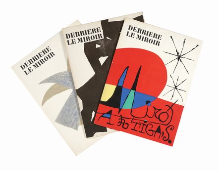 Derriere Le Miroir.  Pierre Tal-Coat, Georges Braque  (Argenteuil, 1882 - Parigi, 1963), Joan Miró  (Montroig, 1893 - Palma di Majorca, 1983), Gonzalo Chillida, Marc Chagall  (Vitebsk, 1887 - St. Paul de  Vence, 1985)  - Asta Libri, autografi e manoscritti - Libreria Antiquaria Gonnelli - Casa d'Aste - Gonnelli Casa d'Aste