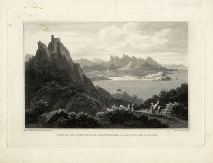  Richard Colt Hoare  (Londra Barnes,, 1758 - Mere Stourhead,, 1838) [da] : Cinque tavole da ELBESE SCENERY a series of PICTURESQUE VIEWS of the ISLAND OF ELBA...  - Auction Books, autographs & manuscripts - Libreria Antiquaria Gonnelli - Casa d'Aste - Gonnelli Casa d'Aste