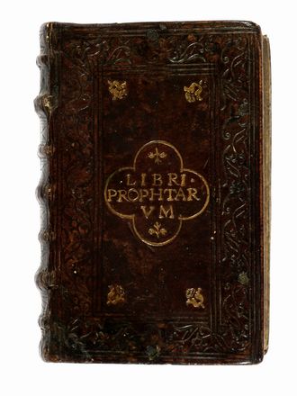 Libri prophetarum. Esaias. Hieremias. Baruch. Ezechiel. Daniel... Religione, Profezie, Legatura, Religione, Collezionismo e Bibliografia  - Auction Books, autographs & manuscripts - Libreria Antiquaria Gonnelli - Casa d'Aste - Gonnelli Casa d'Aste