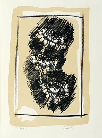  Carrieri Raffaele : Vegetali.  Ennio Morlotti  (Lecco, 1910 - Milano, 1992)  - Asta Libri, autografi e manoscritti - Libreria Antiquaria Gonnelli - Casa d'Aste - Gonnelli Casa d'Aste