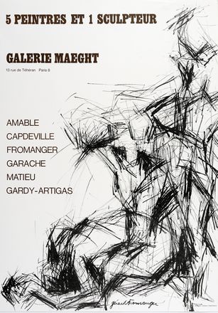  Giacometti Alberto : Galerie Maeght. Giacometti. Incisione, Arte  - Auction Books, autographs & manuscripts - Libreria Antiquaria Gonnelli - Casa d'Aste - Gonnelli Casa d'Aste