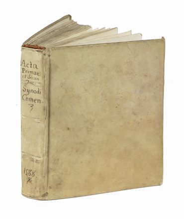 Acta primae, et secundae Synodi dioec. Comen. De annis MDLXV et MDLXXIX.  - Asta Libri, autografi e manoscritti - Libreria Antiquaria Gonnelli - Casa d'Aste - Gonnelli Casa d'Aste