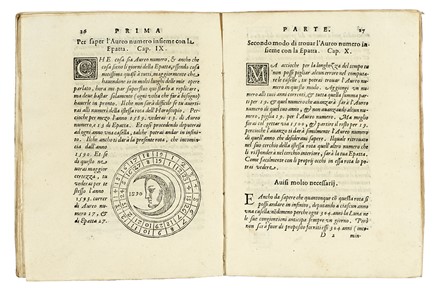  Padovani Giovanni : Dichiaratione et uso dell'horoscopio; con il quale si mostra con modo facilissimo tutti i moti de'lumi celesti circongirati dal primo mobile... Gnomonica - Meridiane e Orologi, Scienze tecniche e matematiche, Scienze tecniche e matematiche  - Auction Books, autographs & manuscripts - Libreria Antiquaria Gonnelli - Casa d'Aste - Gonnelli Casa d'Aste