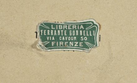  Campana Dino : Canti Orfici. (Die Tragdie des letzten Germanen in Italien).  -  [..]