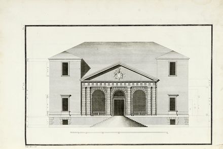  Palladio Andrea : Le batimens et les desseins [...] recueillis et illustrs par  [..]