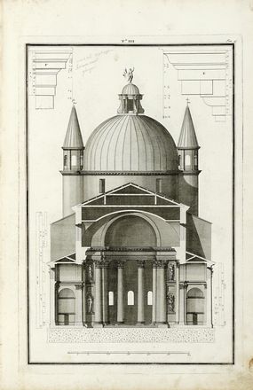 Palladio Andrea : Le batimens et les desseins [...] recueillis et illustrs par  [..]