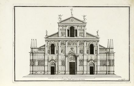  Palladio Andrea : Le batimens et les desseins [...] recueillis et illustrs par  [..]