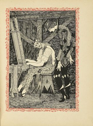  Wilde Oscar : Il Giovine Re. The Young King [...]. Illustrazioni di Bruno Da Osimo.  [..]