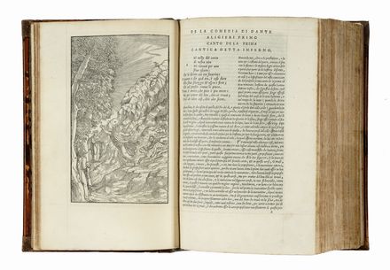  Alighieri Dante : La Commedia [...] con la nova esposizione di Alessandro Vellutello.  [..]
