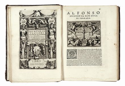  Ruscelli Girolamo : Le imprese illustri con espositioni, et discorsi...  Domenico  [..]