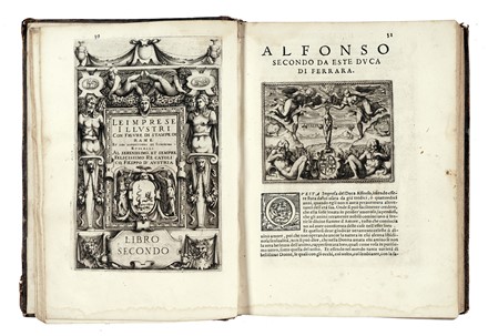  Ruscelli Girolamo : Le imprese illustri con espositioni, et discorsi...  Domenico Zenoi, Niccol Nelli  (Venezia, ), Gaspare Padovano  - Asta Libri, autografi e manoscritti - Libreria Antiquaria Gonnelli - Casa d'Aste - Gonnelli Casa d'Aste