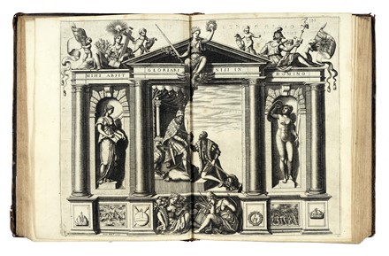  Ruscelli Girolamo : Le imprese illustri con espositioni, et discorsi...  Domenico  [..]