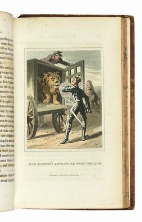  Cervantes Saavedra Miguel (de) : Don Quixote de la Mancha translated from the original Spanish [...] by Charles Jarvis, ESQ. Vol I (-IV).  John Heaviside Clark  - Asta Libri, autografi e manoscritti - Libreria Antiquaria Gonnelli - Casa d'Aste - Gonnelli Casa d'Aste