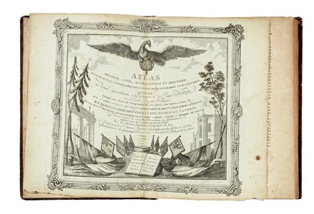  Brion de La Tour Louis : Atlas general, civil ecclesiastique, militaire  metodique  [..]