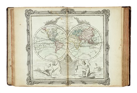  Brion de La Tour Louis : Atlas general, civil ecclesiastique, militaire  metodique  [..]
