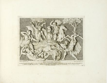 Bartoli Pietro Santi : Admiranda Romanarum antiquitatum ac veteris sculpturae vestigia  [..]
