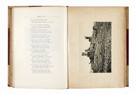  Alighieri Dante : La Divina Commedia illustrata nei luoghi e nelle persone.  Corrado  [..]