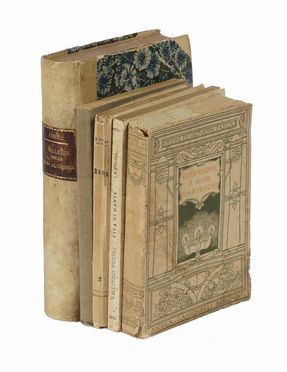 Lotto di 80 opere di filologia e critica dantesca.  Dante Alighieri, Giovanni Papini  (Firenze, 1881 - Firenze, 1956), Melchiorre Missirini, Giovanni Pascoli  (1855 - 1912), Antonio Cesari  - Asta Libri, autografi e manoscritti - Libreria Antiquaria Gonnelli - Casa d'Aste - Gonnelli Casa d'Aste