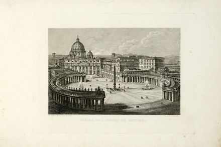  Amici Domenico : Nuova raccolta delle vedute antiche e moderne di Roma disegnate  [..]