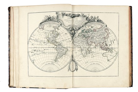  Bonne Rigobert : Atlas moderne ou collection de cartes sur toutes les parties du Globe Terrestre... Geografia e viaggi, Figurato, Atlanti, Collezionismo e Bibliografia, Geografia e viaggi  Jean Denis Janvier  (Parigi (?),, 1746 - 1782), Giovanni Antonio Rizzi Zannoni  (Padova, 1736 - 1814, )  - Auction Books, autographs & manuscripts - Libreria Antiquaria Gonnelli - Casa d'Aste - Gonnelli Casa d'Aste