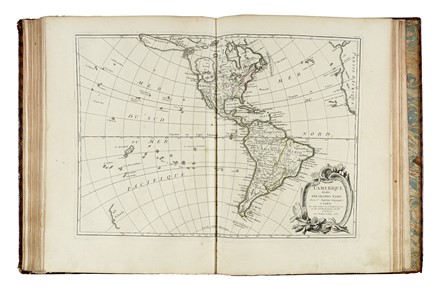  Bonne Rigobert : Atlas moderne ou collection de cartes sur toutes les parties du Globe Terrestre...  Jean Denis Janvier  (Parigi (?),, 1746 - 1782), Giovanni Antonio Rizzi Zannoni  (Padova, 1736 - 1814, )  - Asta Libri, autografi e manoscritti - Libreria Antiquaria Gonnelli - Casa d'Aste - Gonnelli Casa d'Aste