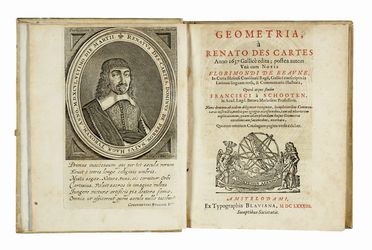  Descartes René : Geometria... editio tertia.  - Asta Libri, autografi e manoscritti - Libreria Antiquaria Gonnelli - Casa d'Aste - Gonnelli Casa d'Aste