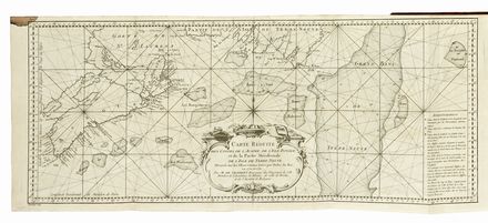  Chabert Joseph Bernard : Voyage fait par ordre du roi en 1750 et 1751, dans l'Amrique septentrionale, pour rectifier les cartes des ctes de l'Arcadie, de l'Isle Royale & de l'Isle de Terreneuve. Geografia e viaggi  - Auction Books, autographs & manuscripts - Libreria Antiquaria Gonnelli - Casa d'Aste - Gonnelli Casa d'Aste