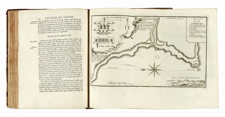  Frezier Amedee Francois : Relation du voyage de la mer du Sud... Geografia e viaggi  [..]