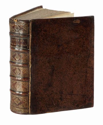  Machiavelli Niccol : [Tutte le opere [...] divise in V parti, et di nuovo con  [..]