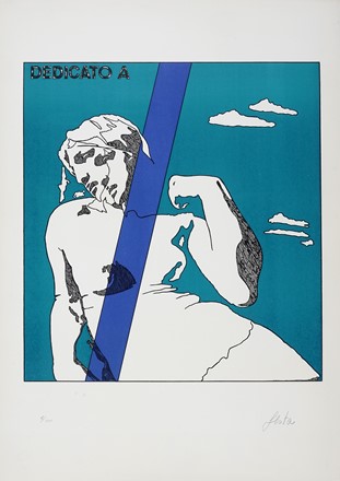  Tano Festa  (Roma, 1938 - 1988) : Lotto composto di 3 incisioni.  - Asta Arte Antica, Moderna e Contemporanea - PARTE II - Libreria Antiquaria Gonnelli - Casa d'Aste - Gonnelli Casa d'Aste