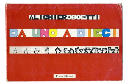  Alighiero Boetti  (Torino, 1940 - Roma, 1994) : Da uno a dieci.  - Auction Ancient, modern and contemporary art - Libreria Antiquaria Gonnelli - Casa d'Aste - Gonnelli Casa d'Aste