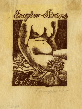  Michel Fingesten  (Buczkowitz, 1883 - Cerisano, 1943) : Lotto composto di 3 ex libris erotici.  - Auction Ancient, modern and contemporary art - Libreria Antiquaria Gonnelli - Casa d'Aste - Gonnelli Casa d'Aste