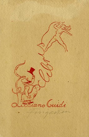  Michel Fingesten  (Buczkowitz, 1883 - Cerisano, 1943) : Lotto composto di 5 ex libris.  - Asta Arte Antica, Moderna e Contemporanea - PARTE II - Libreria Antiquaria Gonnelli - Casa d'Aste - Gonnelli Casa d'Aste