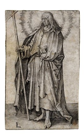  Lucas Van Leyden  (Leida,, 1494 - 1533) : San Giacomo Maggiore / San Filippo.  - Auction 	Ancient, modern and contemporary art - Libreria Antiquaria Gonnelli - Casa d'Aste - Gonnelli Casa d'Aste