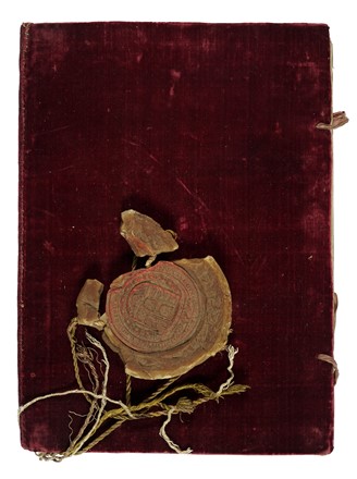 Conferma dell'Instrumento del Marchesato di Malgrate in Lunigiana conferito dal re di Spagna Filippo IV (con sua firma) a Bartolomeo Ariberti.  - Asta Autografi e manoscritti, Futurismo, libri del Novecento e libri d'artista [Parte I] - Libreria Antiquaria Gonnelli - Casa d'Aste - Gonnelli Casa d'Aste
