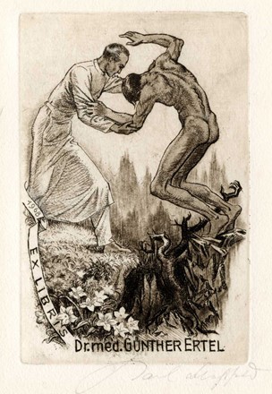  Karl Blossfeldt  (Schielo, 1865 - Berlino, 1932) : Lotto composto di 4 disegni  [..]