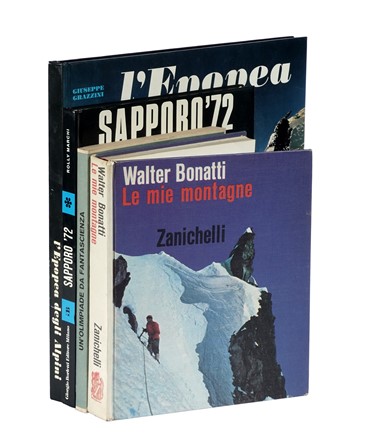  Bonatti Walter : Le mie montagne. Fotografie dell'Autore.  - Asta Libri a stampa dal XVI al XX secolo [ASTA A TEMPO - PARTE II] - Libreria Antiquaria Gonnelli - Casa d'Aste - Gonnelli Casa d'Aste