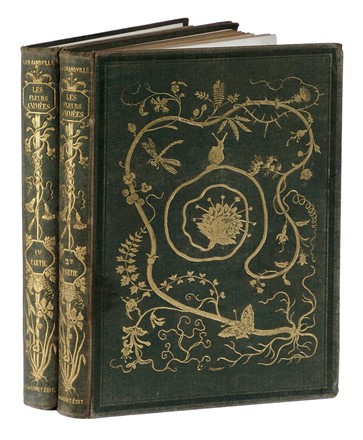  Grandville J.J. [pseud. di Gérard Jean Ignace Isidore] : Les Fleurs Animées [...] Première partie (-deuxième).  - Asta Libri a stampa dal XVI al XX secolo [ASTA A TEMPO - PARTE II] - Libreria Antiquaria Gonnelli - Casa d'Aste - Gonnelli Casa d'Aste