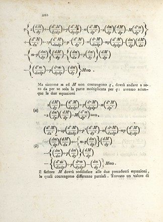  Paoli Pietro : Elementi d'algebra ... Tomo I (-II).  - Asta Libri a stampa dal XVI al XX secolo [ASTA A TEMPO - PARTE II] - Libreria Antiquaria Gonnelli - Casa d'Aste - Gonnelli Casa d'Aste