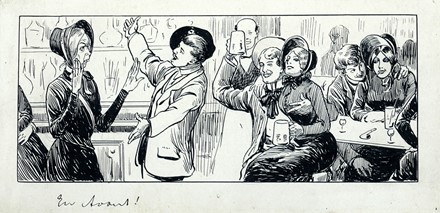  Autori vari : Lotto composto di 13 disegni francesi.  Achille Deveria  (Parigi, 1800 - 1857), Henry Gerbault  (Parigi, 1863 - Roscoff, 1930), Eugène Carrière  (Gourney-Sur-Marne, 1849 - Parigi, 1906), Sigismond Ferdinand Bach  (Stoccarda, 1859 - Compiègne, 1952)  - Asta Arte Moderna e Contemporanea [ASTA A TEMPO - PARTE II] - Libreria Antiquaria Gonnelli - Casa d'Aste - Gonnelli Casa d'Aste