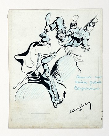  Autori vari : Lotto composto di 15 caricature francesi.  Pierre Renè Germinet, André Foy  (1886 - 1953), Eugène Cadel  (Parigi, 1862 - 1941), Maurice Boyer  (Nimes, 1874 - Parigi, 1963)  - Asta Arte Moderna e Contemporanea [ASTA A TEMPO - PARTE II] - Libreria Antiquaria Gonnelli - Casa d'Aste - Gonnelli Casa d'Aste