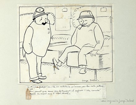  Autori vari : Lotto composto di 15 caricature francesi.  Pierre Renè Germinet, André Foy  (1886 - 1953), Eugène Cadel  (Parigi, 1862 - 1941), Maurice Boyer  (Nimes, 1874 - Parigi, 1963)  - Asta Arte Moderna e Contemporanea [ASTA A TEMPO - PARTE II] - Libreria Antiquaria Gonnelli - Casa d'Aste - Gonnelli Casa d'Aste