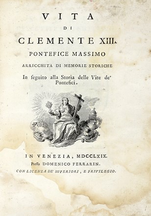Lotto di 6 opere a tema religioso.  Joseph François Michaud, Pietro Giacomo Bacci  - Asta Libri a stampa dal XVI al XX secolo [ASTA A TEMPO - PARTE II] - Libreria Antiquaria Gonnelli - Casa d'Aste - Gonnelli Casa d'Aste