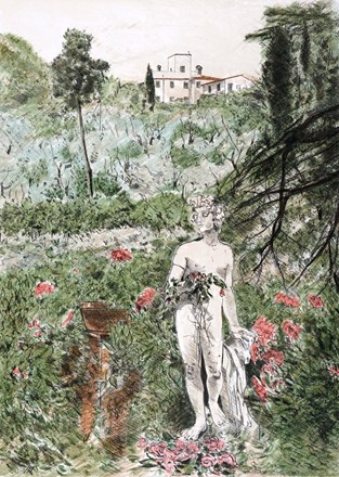  Rodolfo Marma  (Firenze, 1923 - 1998) : Lotto composto di 4 incisioni a tema Firenze.  Piero Vignozzi  - Asta Arte Moderna e Contemporanea [ASTA A TEMPO - PARTE II] - Libreria Antiquaria Gonnelli - Casa d'Aste - Gonnelli Casa d'Aste