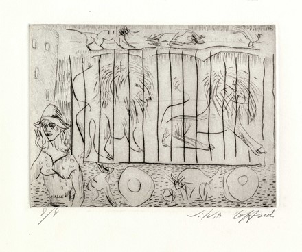  Silvio Loffredo  (Parigi, 1920 - Trebiano, 2013) : Lotto composto di 10 incisioni.  - Asta Arte Moderna e Contemporanea [ASTA A TEMPO - PARTE II] - Libreria Antiquaria Gonnelli - Casa d'Aste - Gonnelli Casa d'Aste