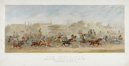  Hablot Knight Browne  (Londra, 1815 - Brighton, 1882) : Lotto composto di 6 incisioni da The Derby Day.  - Asta Arte Moderna e Contemporanea [ASTA A TEMPO - PARTE II] - Libreria Antiquaria Gonnelli - Casa d'Aste - Gonnelli Casa d'Aste
