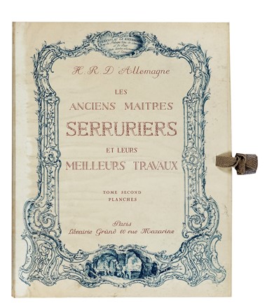 Lotto di 26 opere su arredamento, oreficeria e ferro battuto.  Antonio Simoni, Frederick Bradbury  - Asta Libri a stampa dal XVI al XX secolo [ASTA A TEMPO - PARTE II] - Libreria Antiquaria Gonnelli - Casa d'Aste - Gonnelli Casa d'Aste