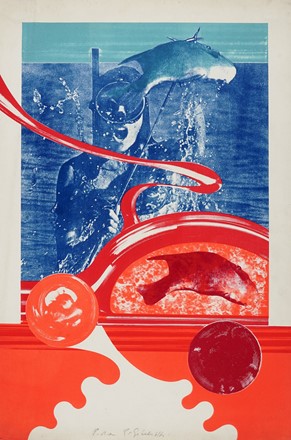  Autori vari : Lotto composto di 9 incisioni.  Fernando Farulli  (Firenze, 1923 - 1997), Gustavo Giulietti  (Petralia Sottana, 1935 - Firenze, 2003)  - Asta Arte Moderna e Contemporanea [ASTA A TEMPO - PARTE II] - Libreria Antiquaria Gonnelli - Casa d'Aste - Gonnelli Casa d'Aste