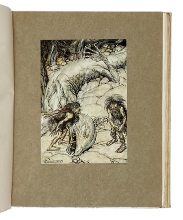  Wagner Richard : Siegfried & the twilight of the Gods [...] with illustrations by Arthur Rackham. Translated by Maragare Armour.  Arthur Rackham  - Auction Autographs and manuscripts, Futurism, Modern editions and Art books [I PART] - Libreria Antiquaria Gonnelli - Casa d'Aste - Gonnelli Casa d'Aste